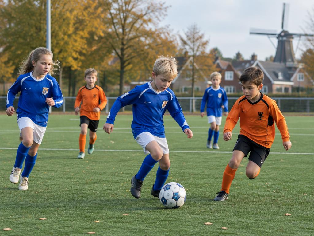 Gratis kaboutervoetbal op zaterdagochtend voor kleuters uit groep 1 en 2 bij FC Zuidlaren