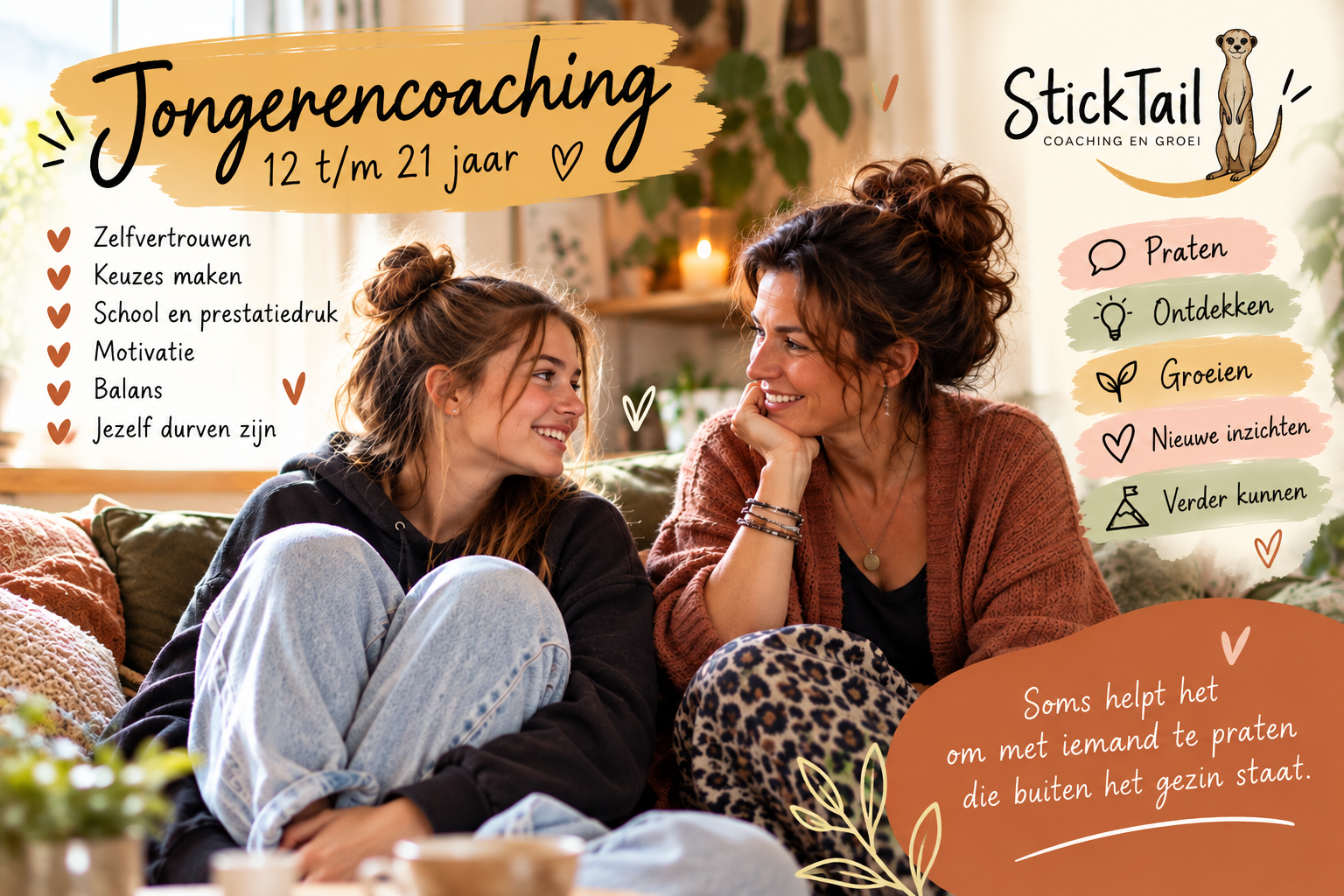 Jongerencoaching | 12–21 jaar